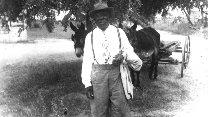 Washington Phillips at around age 70, 1950.